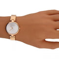  Shop Authentic Calvin Klein Authentic White Dial Rose Gold Steel Strap Watch for Women - K8G23646 - Luxxuri