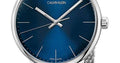  Shop Authentic Calvin Klein High Noon Quartz Blue Dial Silver Mesh Bracelet Watch for Men - K8M2112N - Luxxuri