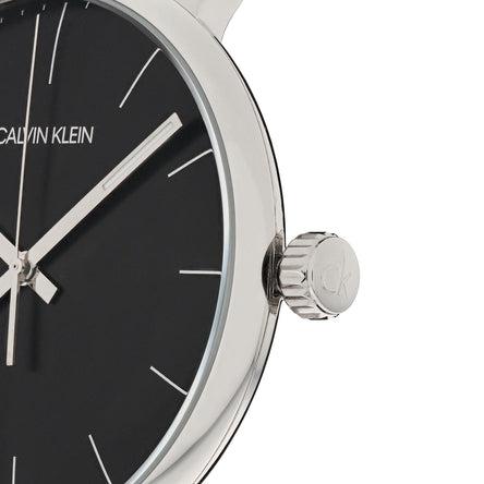  Shop Authentic Calvin Klein High Noon Quartz Black Dial Black Leather Strap Watch for Men - K8M211C1 - Luxxuri