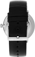  Shop Authentic Calvin Klein High Noon Quartz Blue Dial Black Leather Strap Watch for Men - K8M211CN - Luxxuri