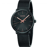  Shop Authentic Calvin Klein High Noon Quartz Black Dial Black Mesh Bracelet Watch for Men - K8M21421 - Luxxuri