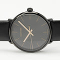  Shop Authentic Calvin Klein High Noon Quartz Black Dial Black Leather Strap Watch for Men - K8M214CB - Luxxuri