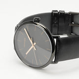  Shop Authentic Calvin Klein High Noon Quartz Black Dial Black Leather Strap Watch for Men - K8M214CB - Luxxuri