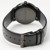  Shop Authentic Calvin Klein High Noon Quartz Black Dial Black Leather Strap Watch for Men - K8M214CB - Luxxuri