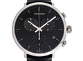  Shop Authentic Calvin Klein High Noon Chronograph Black Dial Black Leather Strap Watch for Men - K8M271C1 - Luxxuri