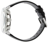  Shop Authentic Calvin Klein High Noon Chronograph White Dial Black Leather Strap Watch for Men - K8M271C6 - Luxxuri
