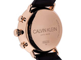 Shop Authentic Calvin Klein High Noon Silver Dial Brown Leather Strap Watch for Men - K8M276G6 - Luxxuri