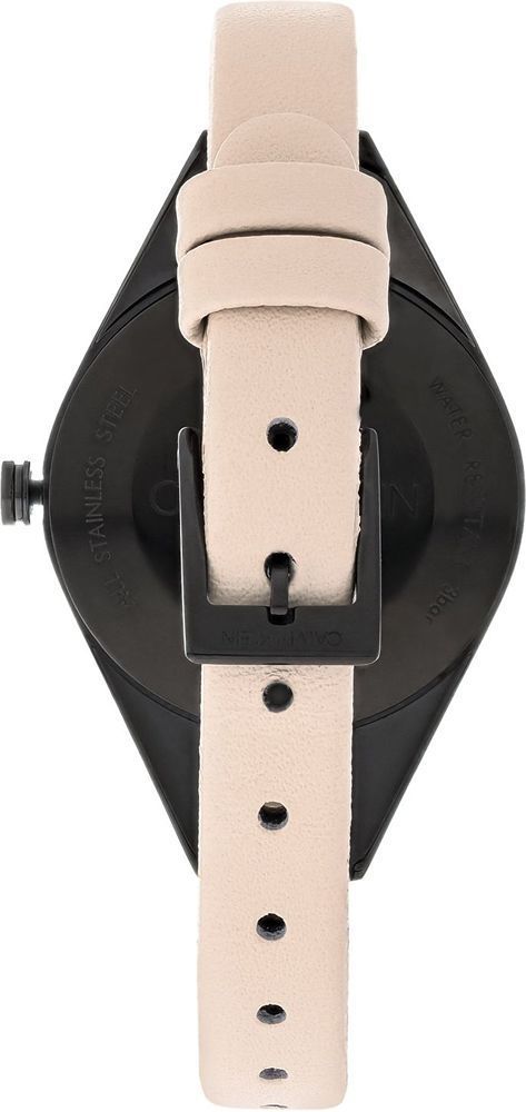  Shop Authentic Calvin Klein Rebel Cream Black Dial Cream Leather Strap Watch for Women - K8P237X1 - Luxxuri