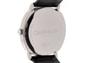  Shop Authentic Calvin Klein Posh Black Dial Black Leather Strap Watch for Men - K8Q316C3 - Luxxuri