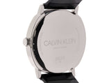  Shop Authentic Calvin Klein Posh Black Dial Black Leather Strap Watch for Men - K8Q316C3 - Luxxuri