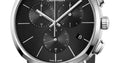  Shop Authentic Calvin Klein Posh Black Dial Black Leather Strap Watch for Men - K8Q371C1 - Luxxuri