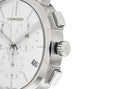  Shop Authentic Calvin Klein Posh Silver Dial Black Leather Strap Watch for Men - K8Q371C6 - Luxxuri