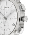  Shop Authentic Calvin Klein Posh Silver Dial Black Leather Strap Watch for Men - K8Q371C6 - Luxxuri