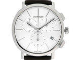  Shop Authentic Calvin Klein Posh Silver Dial Black Leather Strap Watch for Men - K8Q371C6 - Luxxuri