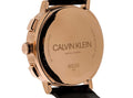  Shop Authentic Calvin Klein Posh Grey Dial Black Leather Strap Watch for Men - K8Q376C3 - Luxxuri