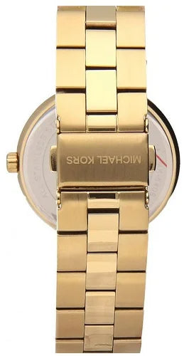  Shop Authentic Michael Kors Garner Quartz Gold Dial Gold Steel Strap Watch For Women - MK6408 - Luxxuri