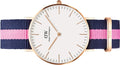  Shop Authentic Daniel Wellington Classic Winchester White Dial Three Tone Nylon Strap Watch For Women - DW00100033 - Luxxuri