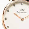 Shop Authentic Daniel Wellington Classy St Mawes White Dial Brown Leather Strap Watch For Women - DW00100075 - Luxxuri