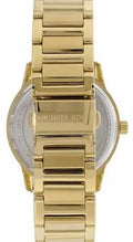  Shop Authentic Michael Kors Hartman Quartz Gold Dial Gold Steel Strap Watch For Women - MK3490 - Luxxuri
