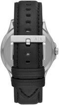  Shop Authentic Armani Exchange Hampton Chronograph Black Dial Black Leather Strap Watch For Men - AX2101 - Luxxuri