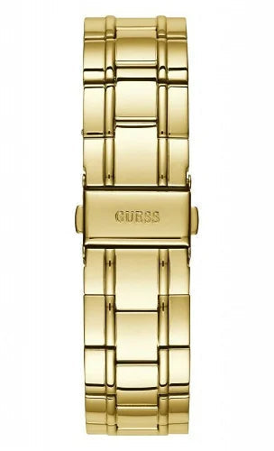  Shop Authentic Guess Bedazzle Diamonds Gold Dial Gold Steel Strap Watch For Women - W1097L2 - Luxxuri