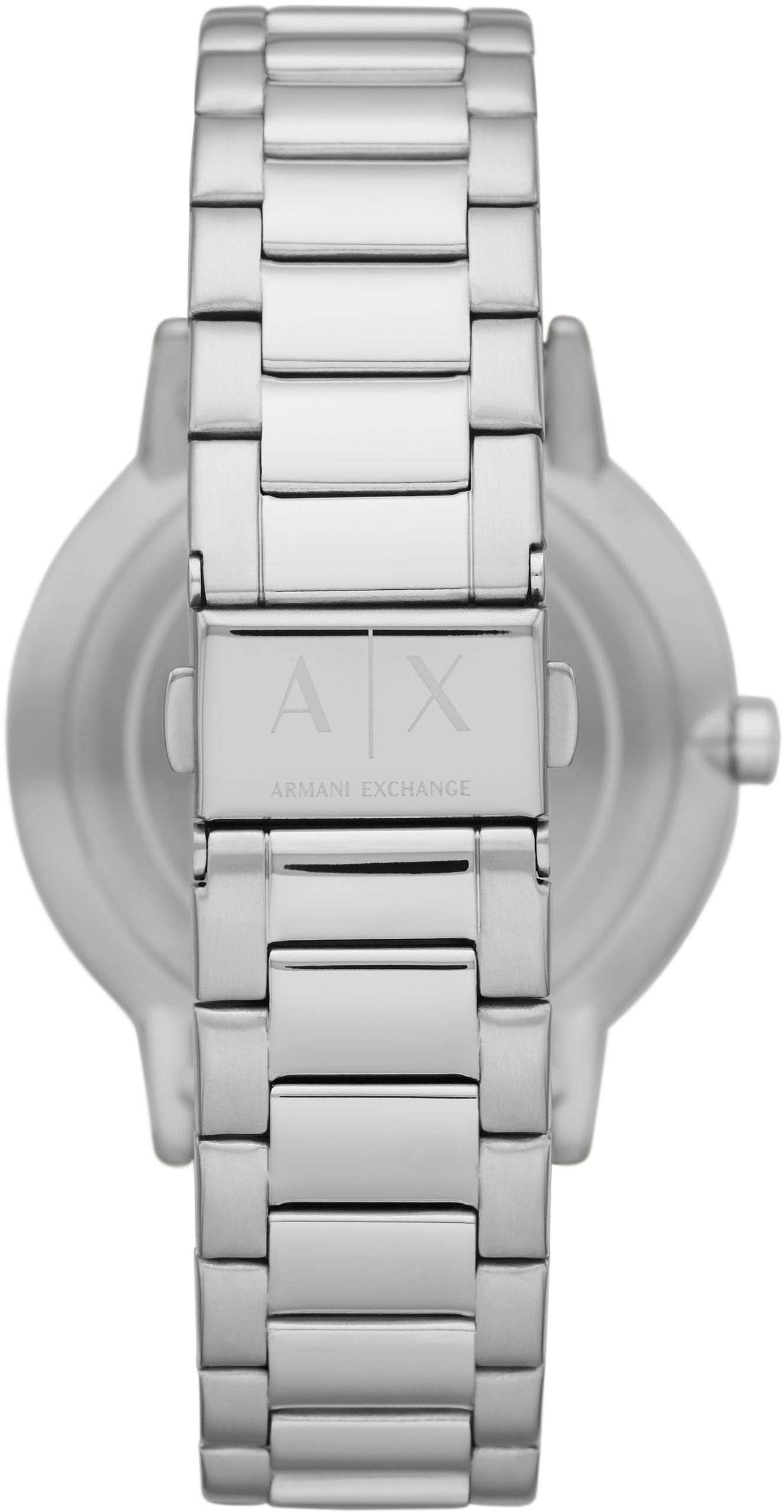  Shop Authentic Armani Exchange Cayde Analog Black Dial Silver Steel Strap Watch For Men - AX2700 - Luxxuri