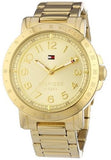  Shop Authentic Tommy Hilfiger Bella Gold Dial Gold Steel Strap Watch for Women - 1781395 - Luxxuri