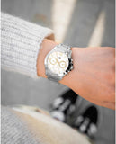  Shop Authentic Tommy Hilfiger Haven Multifunction Chronograph White Dial Silver Steel Strap Watch For Women - 1782194 - Luxxuri