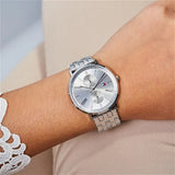  Shop Authentic Tommy Hilfiger Jenna Quartz White Dial Silver Steel Strap Watch for Women - 1782068 - Luxxuri