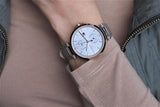  Shop Authentic Tommy Hilfiger Angela Quartz Silver Dial Brown Leather Strap Watch for Women - 1782125 - Luxxuri