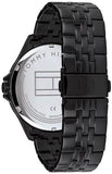  Shop Authentic Tommy Hilfiger Shawn Quartz Black Dial Black Steel Strap Watch for Men - 1791611 - Luxxuri