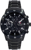  Shop Authentic Tommy Hilfiger Jimmy Chronograph Grey Dial Grey Steel Strap Watch For Men - 1791951 - Luxxuri