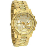  Shop Authentic Michael Kors Runway Gold Dial Gold Steel Strap Watch for Women - MK5826 - Luxxuri