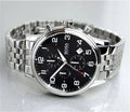  Shop Authentic Hugo Boss Aeroliner Chronograph Quartz Black Dial Silver Steel Strap Watch For Men - HB1512446 - Luxxuri