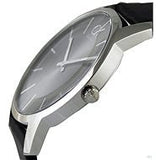  Shop Authentic Calvin Klein City Black Dial Black Leather Strap Watch for Men - K2G21107 - Luxxuri