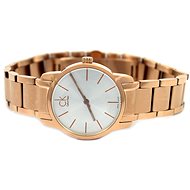  Shop Authentic Calvin Klein City White Mother of Pearl Dial Rose Gold Steel Strap Watch for Women - K2G23646 - Luxxuri