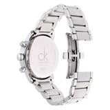  Shop Authentic Calvin Klein City Chronograph Black Dial Silver Steel Strap Watch for Men - K2G2714X - Luxxuri