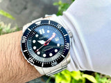  Shop Authentic Citizen Mechanical Black Dial Silver Steel Strap Watch For Men - NJ0120-81E - Luxxuri