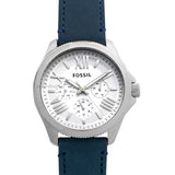  Shop Authentic Fossil Cecile White Dial Blue Leather Strap Watch for Women - AM4531 - Luxxuri