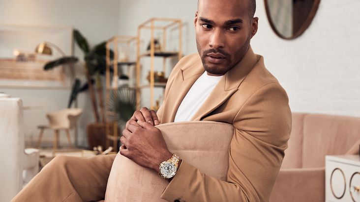  Shop Authentic Bulova Crystal Collection Octova White Dial Gold Steel Strap Watch for Men - 98C126 - Luxxuri