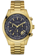  Shop Authentic Guess Multifunction Black Dial Gold Steel Strap Watch for Men  - W0602G1 - Luxxuri