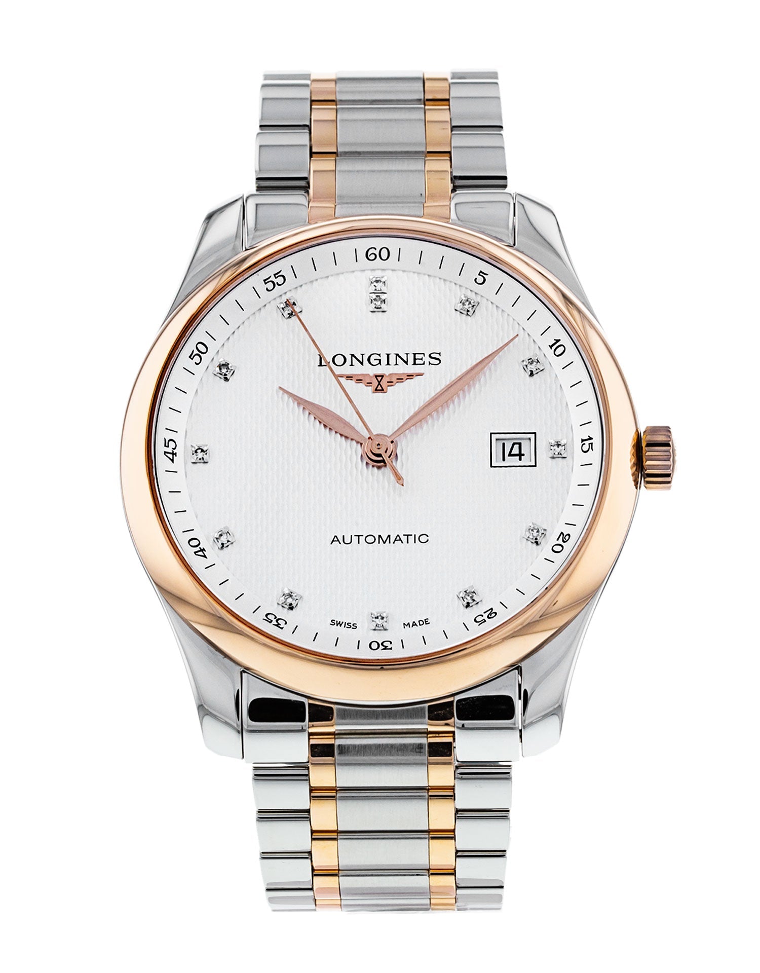  Shop Authentic Longines Master Collection Automatic 40mm Silver Dial Two Tone Steel Strap Watch for Men - L2.793.5.77.7 - Luxxuri