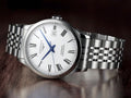 Shop Authentic Longines Record Automatic Stainless Steel 40mm Watch for Men - L2.821.4.11.6 - Luxxuri
