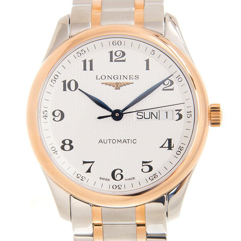 Longines Master Collection Automatic 38.5mm Silver Dial Two Tone Steel Strap Watch for Men - L2.755.5.79.7