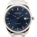  Shop Authentic Longines Master Collection Automatic 40mm Blue Dial Silver Steel Strap Watch for Men - L2.793.4.97.6 - Luxxuri