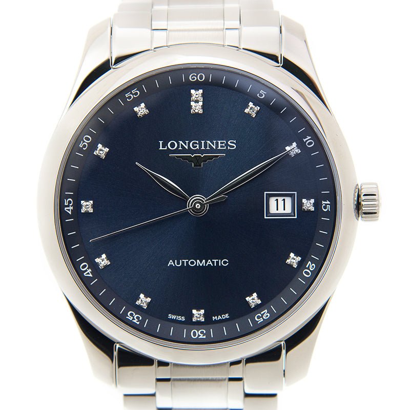  Shop Authentic Longines Master Collection Automatic 40mm Blue Dial Silver Steel Strap Watch for Men - L2.793.4.97.6 - Luxxuri
