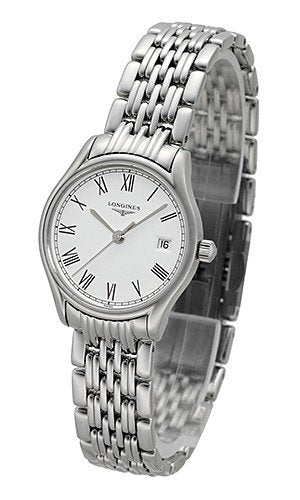  Shop Authentic Longines Lyre White Dial Silver Stainless Steel Watch for Women - L4.259.4.11.6 - Luxxuri