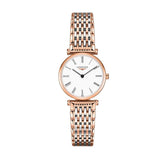  Shop Authentic Longines La Grande Classique De Longines White Dial Two Tone Mesh Bracelet Watch for Women - L4.209.1.91.7 - Luxxuri