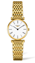  Shop Authentic Longines La Grande Classique De Longines White Dial Gold Steel Strap Watch for Women - L4.209.2.11.8 - Luxxuri