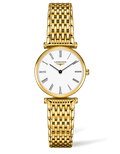 Shop Authentic Longines La Grande Classique De Longines White Dial Gold Steel Strap Watch for Women - L4.209.2.11.8 - Luxxuri